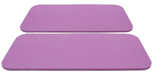WRITWAA 2 Stück Garten Kniematten aus TPE Kniekissen 34X17X06Cm Rutschfestes Knieschutz für Gartenarbeit Yoga Reinigung und Babybad