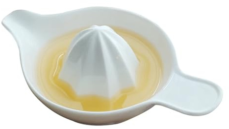 Presse-jus en porcelaine, presse-agrumes manuel, portatif, à main, 2 pièces de Orange Lime Citron
