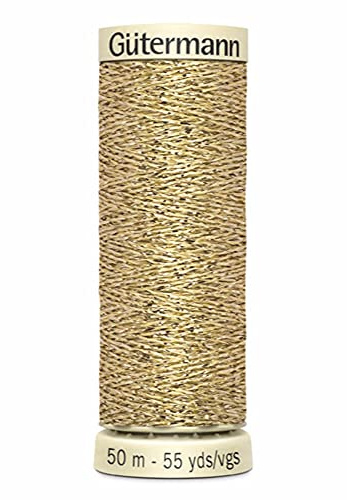 Gütermann G744603-024 Faden, Polyester, 024 Gold, 50 m, meter