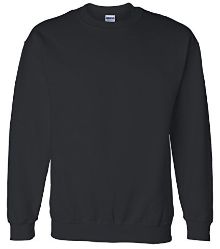 Gildan Heavy Blend Unisex Adult Crewneck Sweatshirt (M) (Black)