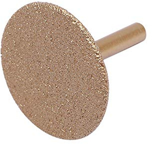 KATSU Tools Die Grinder Burr Diamond Router Bit 6mm Shank Grit 40# Circular 40x2