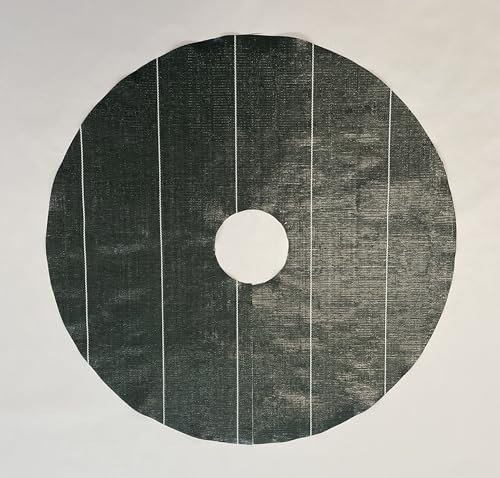 Kolvert garden 5 disques en Toile de paillage avec 10 agrafes diamètre 80 cm