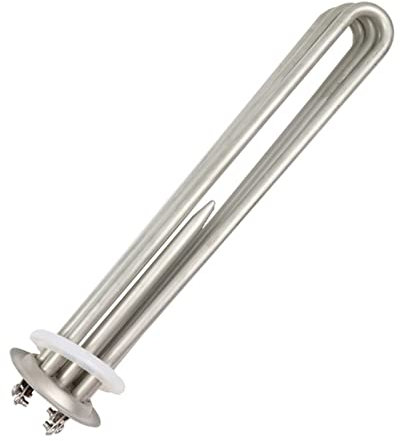YZ-LIANG whirlpool Dryer Parts 380v 6kw/9kw/12kw Round Flange Immersion Water Tank Heater Instant Electric Heating Element (Voltage : 380, Wattage : 12KW)