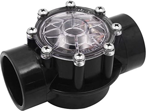 RDIYIN 7305 Clapet anti-retour 180 degrés, 5,1 cm à 6,3 cm, compatible avec flux direct