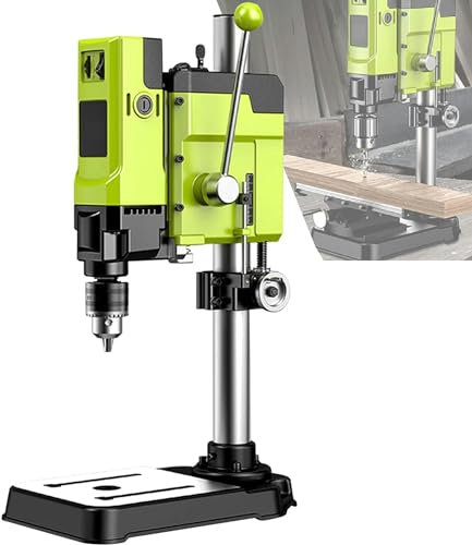 FLTRGO Trapano a Colonna da Banco Professionale, Trapani a Colonna Supporto per Trapano a Colonna Pressa da Banco Banco di Lavoro, 220V/880W