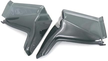 Windschutz Deflektor Für TENERE700 Für XTZ Für XT700Z Für T700 Für Tenere 700 Motorrad Seite Windschutzscheibe Windschutz Handschild Griff Bar Windabweiser Motorrad Flyscreen(Smoky Gray)