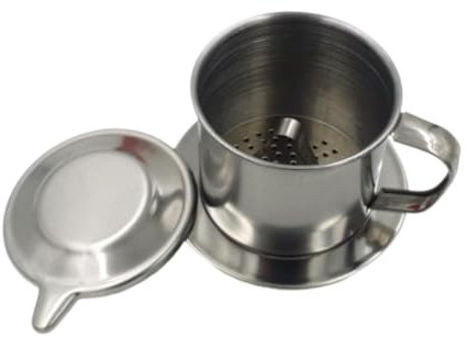 LOVIVER Vietnamesischer Kaffeefilter, vietnamesischer Kaffeetropfer, Kaffeetropffilter, für Restaurant, 9Q