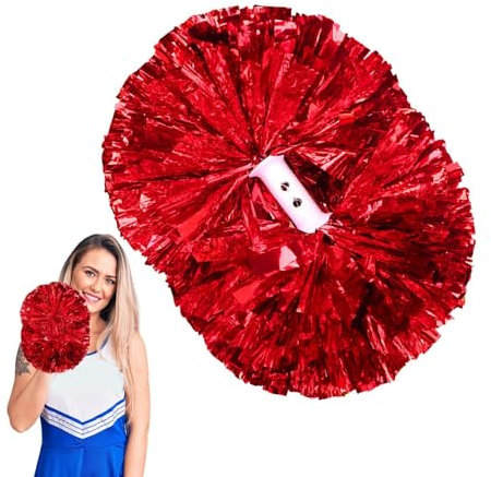 Idezek ,Cheerleading Ball - Tanz-Jubelball | Bunte Cheerleader-Pompons, Cheerleader-Pompons, Cheer-Poms für Kinder und Erwachsene