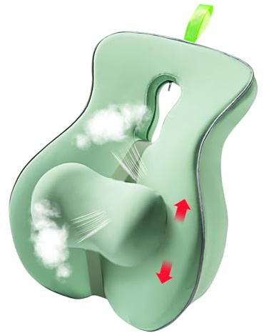 Almohada de Soporte Lumbar Almohadilla De Asiento Confort Lumbar