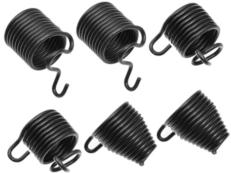 TOYANDONA Ressorts Pneumatiques Universels pour Burins de Marteau Pneumatique 6 Pièces Multifonctionnels pour Professionnels Accessoires Compresseur Air Usage Automobile et Bricolage