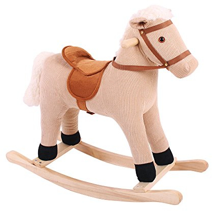 Bigjigs Toys Cord-Schaukelpferd