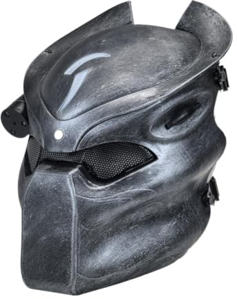 ATAIRSOFT Airsoft Taktische schützende Alien Maske Halloween Cosplay Kostüm | Halloween-Kostüm, Cosplay, Schützend