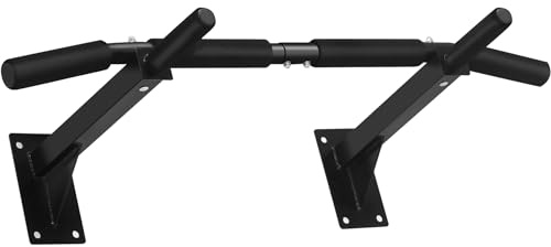 GRANDMA SHARK Pull Up Bars, Wall Mounted Pull Up Bar, Chin Up Bar, Multi Gyms for Home, Strength Training Equipment (Max Load 200kg)