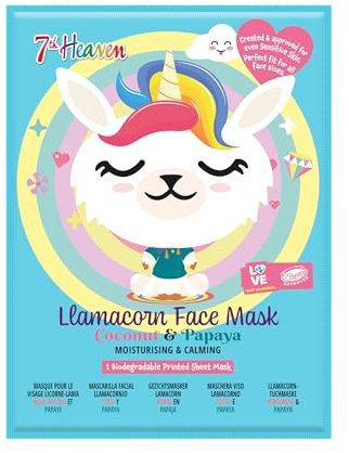 MONTAGNE JEUNESSE 7TH HEAVEN MASCARILLA DE TELA CALMANTE LLAMACORN