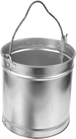 Yardenfun Secchio in Metallo Per Bruciare Rifiuti Per Bruciare Da Inceneritore Da Portacarbone Per Barbecue Secchio Per Cenere Portacenere