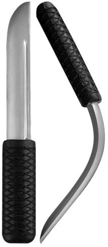Rubber Training Knife, Fake Practice for Martial Arts, Self Defence, MMA, Airsoft & Security Training | 9.5 Flexible Dummy Knife with Safe Grip Handle (1)