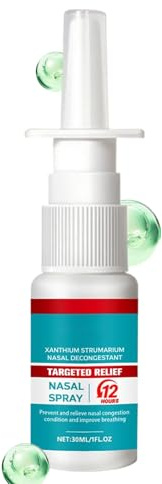 Spray Nasal - Spray Nasal De Rápido 30ml,Pulverizador Portátil Hidratante para Viajes Hombres Mujeres Adultos,Hogar Viaje Familia Amigos