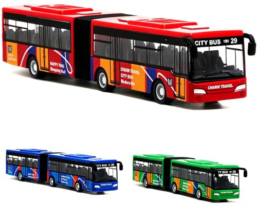 FCXVXCL Autobús de Juguete, Coches de Juguetes Modelo de Autobús Tirar hacia Vehículos uguete Vehículos Fricción Mini Auto de Juguetes Mini Bus Coches Cars Autobuses de Juguete Cumpleaños Carnaval