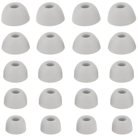 Briny River 2 Juegos de Almohadillas de Silicona para Los Oídos Compatible con B-Eats Powerbeats Pro 2 (Gris)