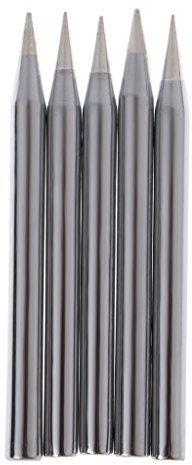 Dabixx 5 Pezzi 60 W Punta di Ricambio Punta saldante di Ricambio per Saldatore