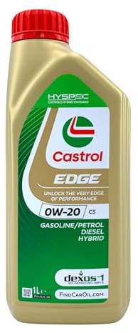 Huiles moteur 0w20 voiture essence diesel lubrifiant Castrol Edge 0W-20 C5 avec porte-clés tire-bouchon 4x1lt