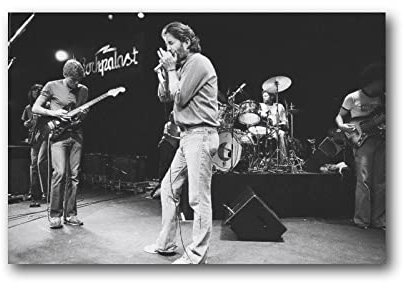 The Paul Butterfield Blues Band Poster Rock and Roll Hall of Fame Poster Klassische Charaktere Poster Malerei Leinwand Wandkunst Wohnzimmer Poster