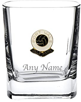 Knight Personalised Port Vale Football Club Mixer Glass