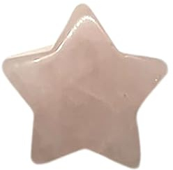 VIE Crystal Star, 2cm, Rose Quartz