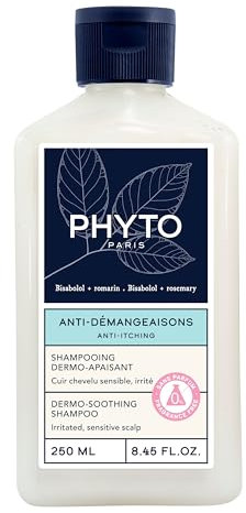 Phyto Paris - Solution Cuir Chevelu - Shampooing Dermo-Apaisant - Cuir Chevelu Irrité & Sensible - Calme les Démangeaisons - Apaise Instantanément - Nettoie en Douceur - Sans Sulfates
