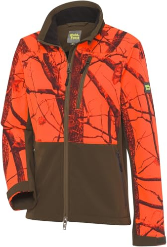 Wald & Forst Damen Softshelljacke Robur Oliv/Signaltarn, XL