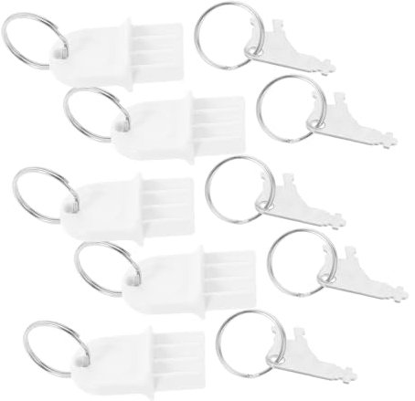 WOONEKY 1 Set Chiavi per Distributori Asciugamani Carta Accessori per Manutenzione Uffici e Strutture Commerciali Compatibili con Distributori Resistente e Pratico per Operazioni Pulizia