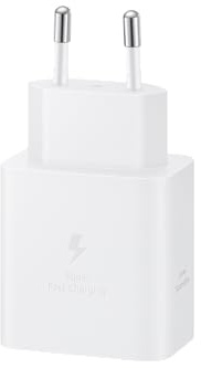 Samsung Schnellladeadapter EP-T4511N, USB-C Ladegerät mit 45W Schnellladen, kompatibel mit Geräten Anderer Hersteller, White