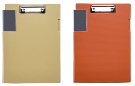 Mappen 2-teiliger Ordner mit Klemmbrett und Etikettenfach – Bewerbungsmappe for Vorstellungsgespräche, Ordner for juristische Dokumente, Visitenkartenordner ordner