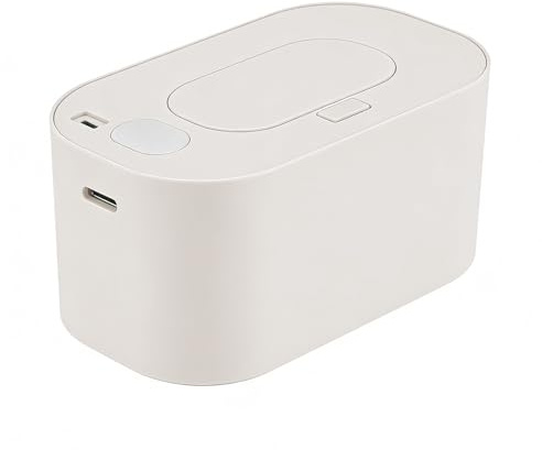 Calentador De Toallitas Portátil Calentador Silencioso de Gran Capacidad | Dispensador de Toallitas con Temperatura Constante Para Hogar, Viaje, Coche, Cuidado Infantil, Cambiador y Mesita de Noch