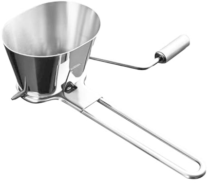 Generico Tritaprezzemolo in Acciaio - Taglio Manuale a Mano per cipollina e cipolline | Utensile da Cucina per tritare Noci, Aglio, Erbe aromatiche Come Il coriandolo