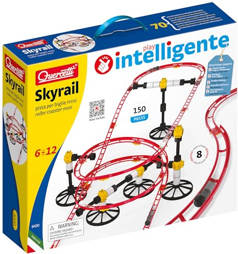 Quercetti - Skyrail Roller Coaster Mini - Kugelbahn