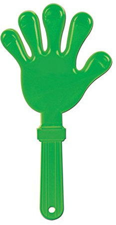 Beistle Giant Hand Clapper (green) Party Accessory (1 count)