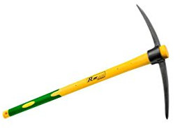 RIBILAND Piccone 2.5 kg con Impugnatura in Gomma 91 cm PROJTPI25