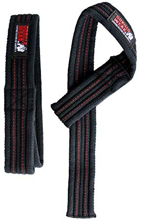 GORILLA WEAR Hardcore Lifting Straps - Zughilfen für Krafttraining & Bodybuilding