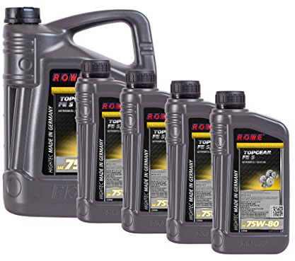 9 (5+4) Liter ROWE HIGHTEC TOPGEAR FE SAE 75W-80 S