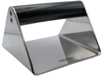 Cruash Smasher professionnel en acier inoxydable pour Smash Burgers, Presse Hamburger, Smash Burger Smasher, Smasher hamburger, Broyeur à Hamburger