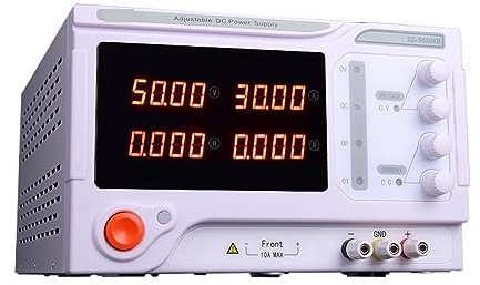 DELURA DC power supply Switching Lab Power Supply Unit DC Regulated Adjustable Four Digit Power Voltage Current Regulator Bench Source Multi protection (Color : SS-5030KD)