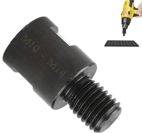 Winkelschleifer Verlängerung | M10 auf M14 Bohraufsatz - Elektrische Bohrmaschine Schleifrad Winkelschleifer Bohrer Winkelschleifer Adapter Driver Cutter Schaft Zubehör zum Schneiden