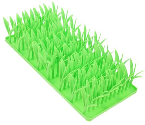 Levemolo Silicone Futtermatte Für Katzen Und Hunde rutschfeste Flexible Slow-Feeder Matte Im Kreativen Grasdesign Für Interaktive Fütterung Und Foraging-aktivitäten