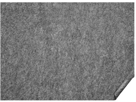 VEVOR Teppichbelag, 224x306cm, Teppichfliesen, schützende Polsterung, 6mm dick, Filz mit doppelter Oberfläche, Bodenbelag, Premium-Komfort-Teppichunterlage, Teppichpolster, sicher für alle Böden, grau