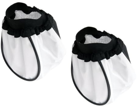 Pantalla de Tela Redonda de Color Claro para Cámara, 2 Piezas | Efecto Reflectante, Fácil de Llevar, Estilo Chic, Accesorio para Flash
