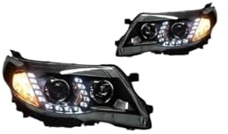Neixlyi Fari auto, fari a LED, luci diurne HID, lenti per proiettore allo xeno per Subaru per Forester 2008-2012