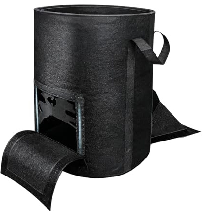 Generisch Sac de plantation pour carottes - Sac de plantation respirant en tissu non tissé - Sac de culture pour carottes, pommes de terre, oignons, betteraves, balcon, terrasse, jardin