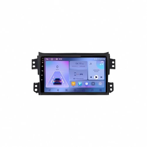 Touchscreen Stereo 2 Din für Mercedes Benz SLK-Class SLK R171 2004-2011 Bildschirm mit Bluetooth-Freisprecheinrichtung, Sprachassistent, Live-Navigation, Mirrorlink, Aux, 4 Kern 2G+32G