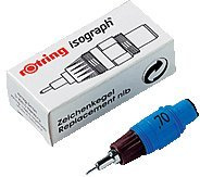 Rotring Zeichenkegel Isograph 0.35mm gelb
